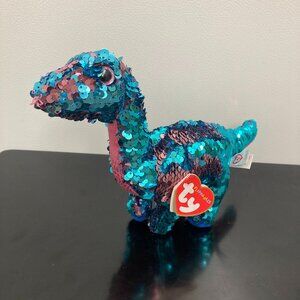 Tremor 2018 Ty Beanie Boo 11" Dinosaur with tags! NASA SpaceX HTF!!